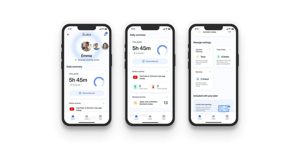 aura parental controls