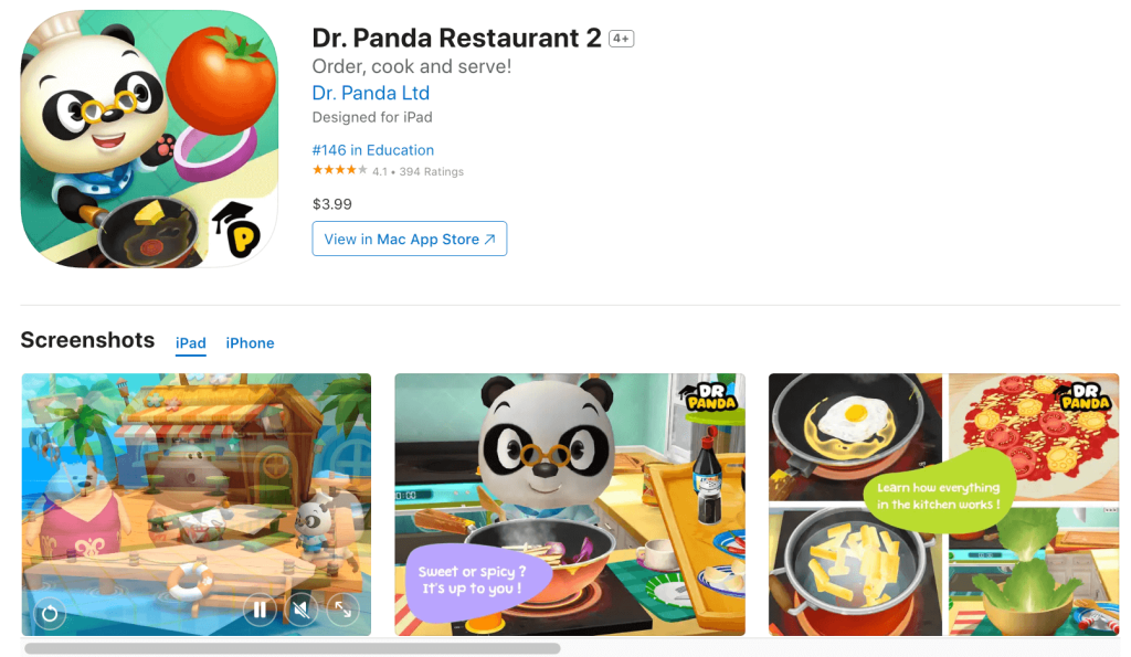 games to play with food