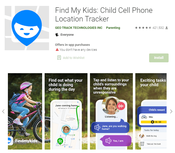 find my kids app