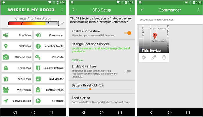 android locator app