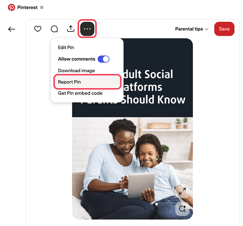 is pinterest safe to use 