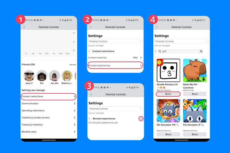 does roblox have parental controls