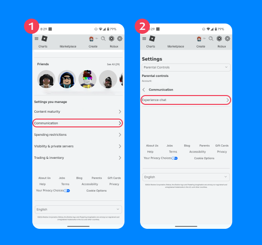 parental control roblox